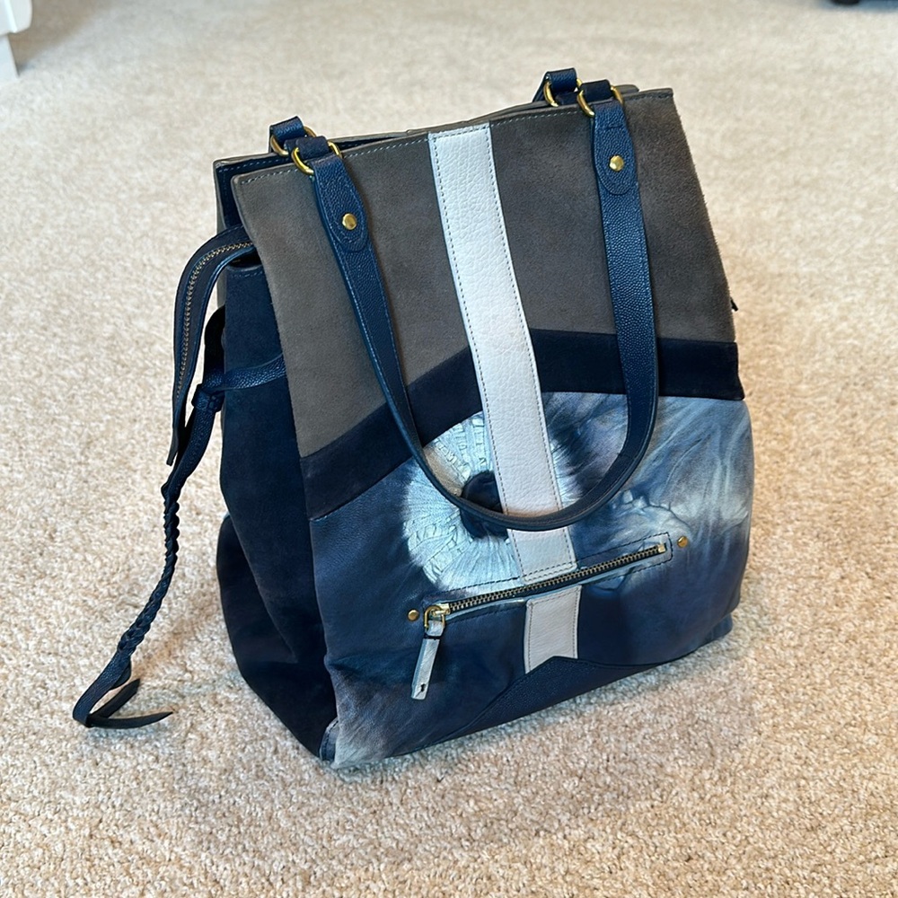 Jerome Dreyfuss Anatole tie dye tote bag